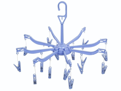 Вешалка для сушки мелочей, 16 прищепок