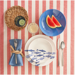 Rose&Tulipani Набор тарелок The Blue Ones на 6 персон (18 предметов) R18390TA18