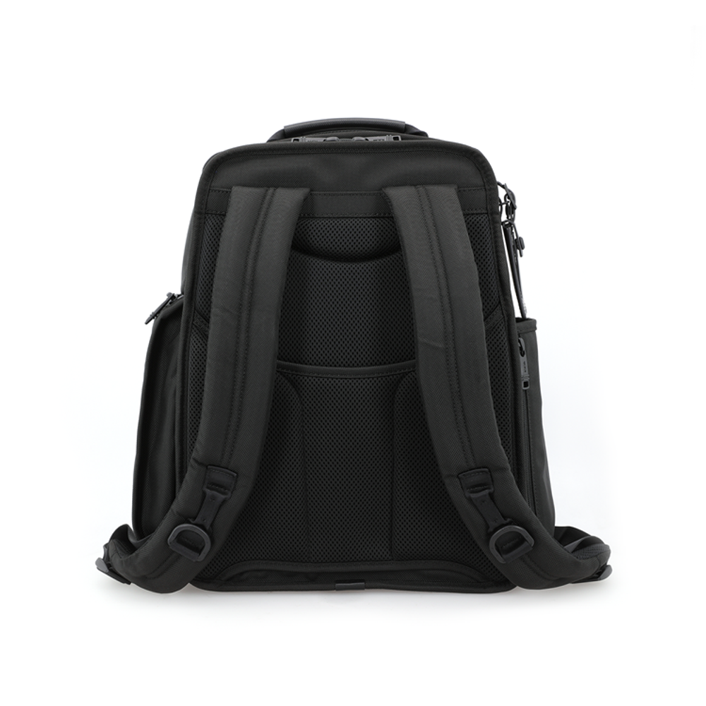 TUMI Alpha 3 Nylon Fabric Backpack Men"s Black