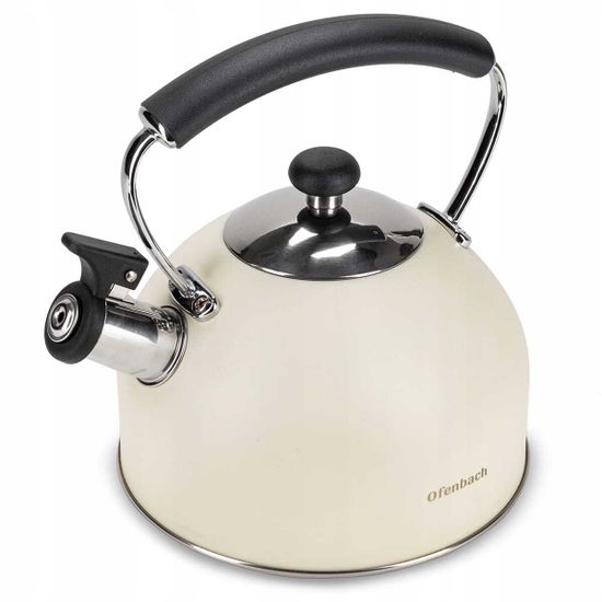 Чайник 2,2 л. из нержавеющей стали со свистком Ofenbach NB 100325