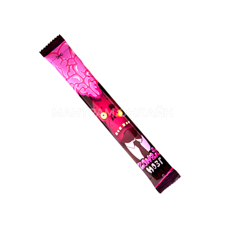 Жевательная конфета Zombie мозг вкус клубника 18 г