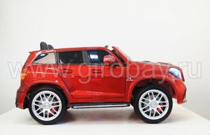 Детский электромобиль River Toys MERCEDES-BENZ GLS63 4WD красный фото №3