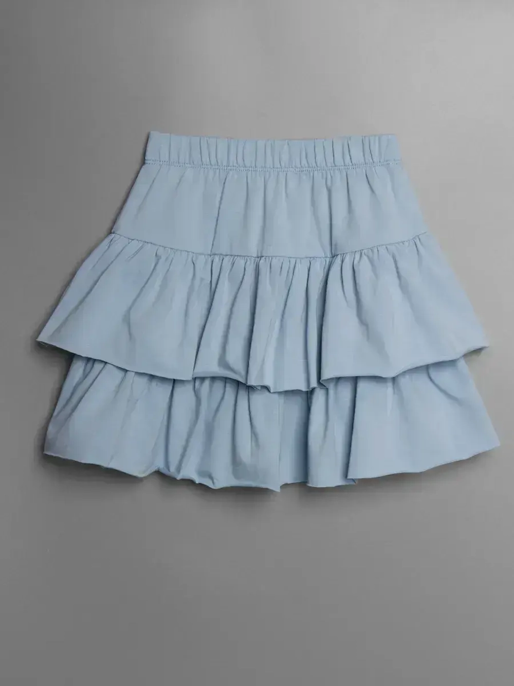 Летний костюм для девочки, лонгслив и юбка