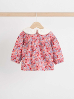 Платье и легинсы в комплекте для девочек Next B70-500, Розовый, Светло-фиолетовый