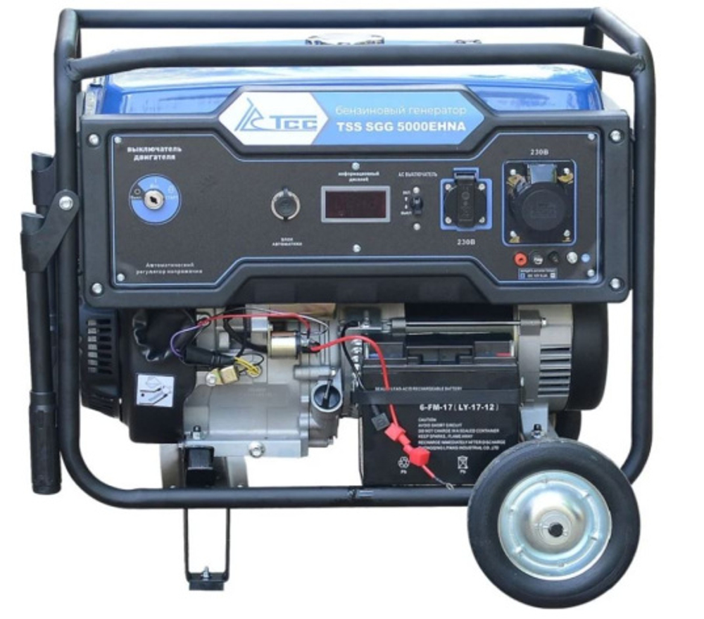 Генератор бензиновый ТСС SGG 5000EHNA