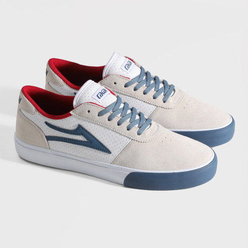 Кеды Lakai Manchester White Suede Navy Perf (Q3-25)