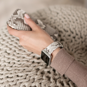 Ремешок для Apple Watch 40/41mm Classic из кожи питона цвета Natur