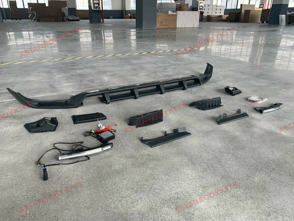 Передняя губа в сборе для Mercedes-Benz G-Class W463A/W464 G63 AMG 2018+ Мерседес Гелик гелентваген