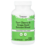 Vitacost, Tart Cherry & Grape Seed Extract Blend, 120 Capsules