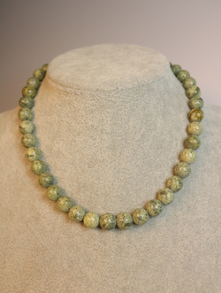 Чокер из змеевика «Тихий Лес»