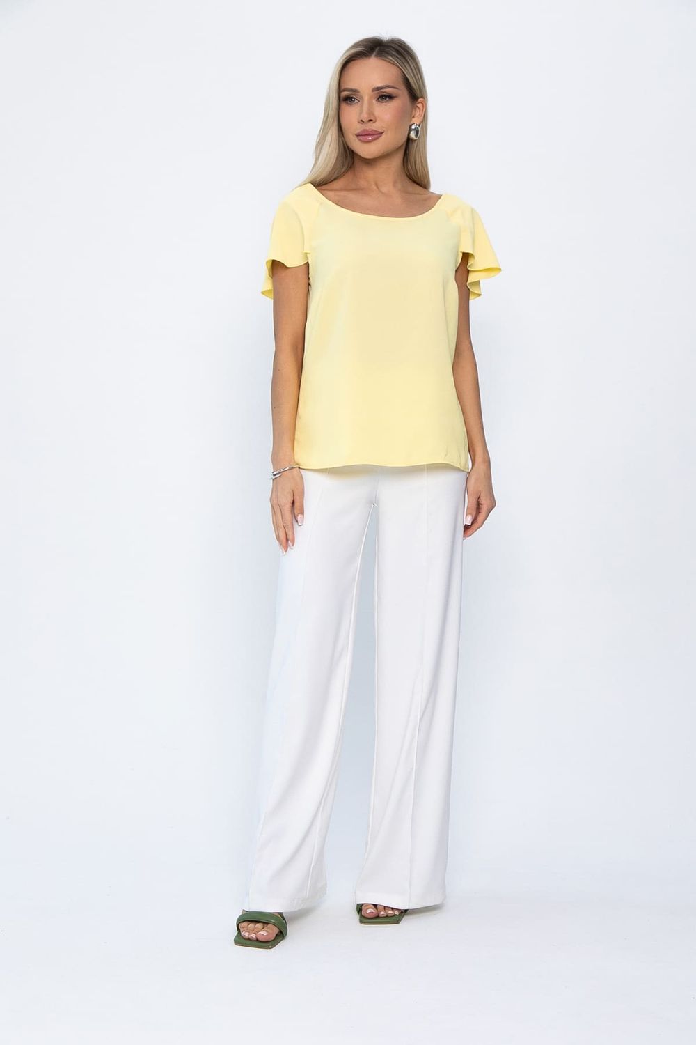 Блуза Летящая волна (желтая) Б13773-16М LT Collection