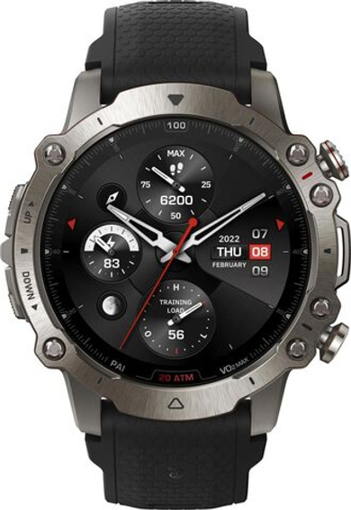 Умные часы Amazfit Falcon (A2029) Titanium (Supersonic Black Strap)