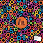Блокнот 150х150мм, гребень, Апплика, мелованный картон, 40 л. клетка + 40 л. без линовки, "Цветные круги"