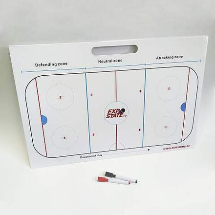 Доска тактическая хоккейная "ExpoState" (60 х 40 см)