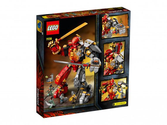 Lego konstruktor Ninjago Fire Stone Mech