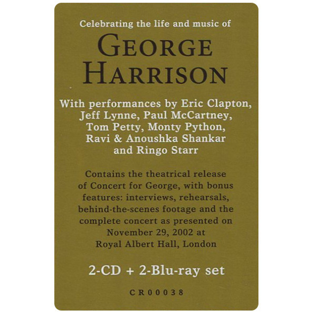 Сборник / Concert For George (2CD+2Blu-ray)