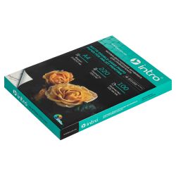 Фотобумага Intro MTDA4-220-100 матовая двусторонняя 220g/м2 А4 100 листов для струйной печати | Intro