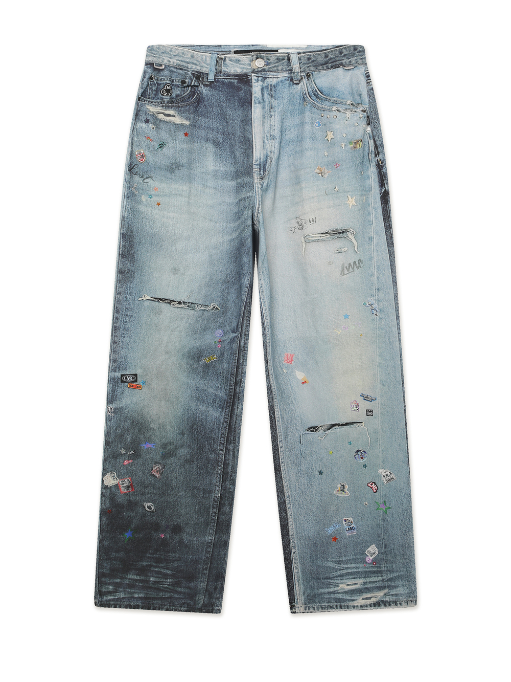 Мужские Джинсы Trompe_l' Oeil