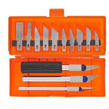 Набор резцов по дереву SPARTA пластмассовые ручки,13 штук 246165