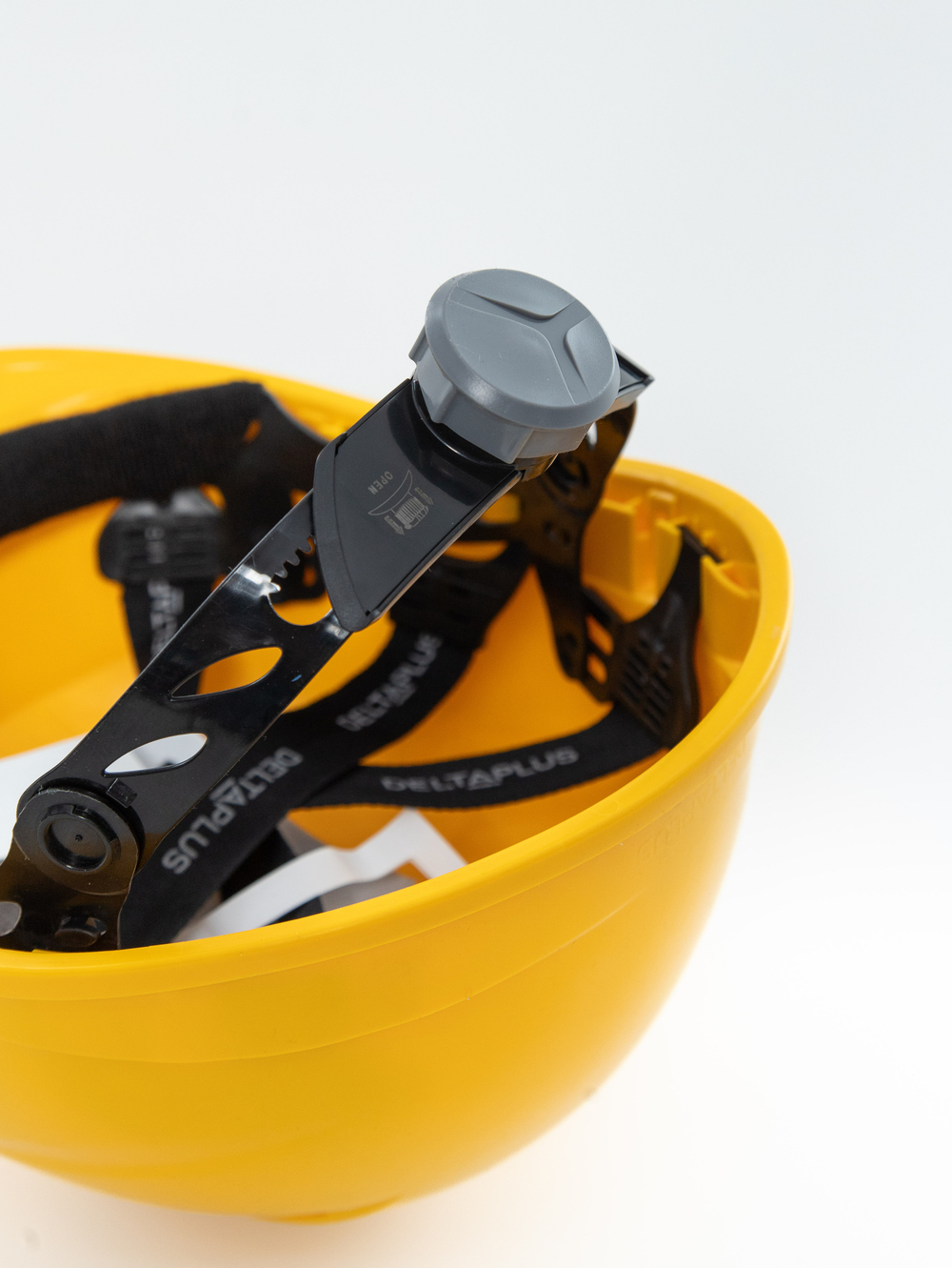 Каска защитная вентилируемая застежка ROTOR QUARTZ UP IV цвет желтый