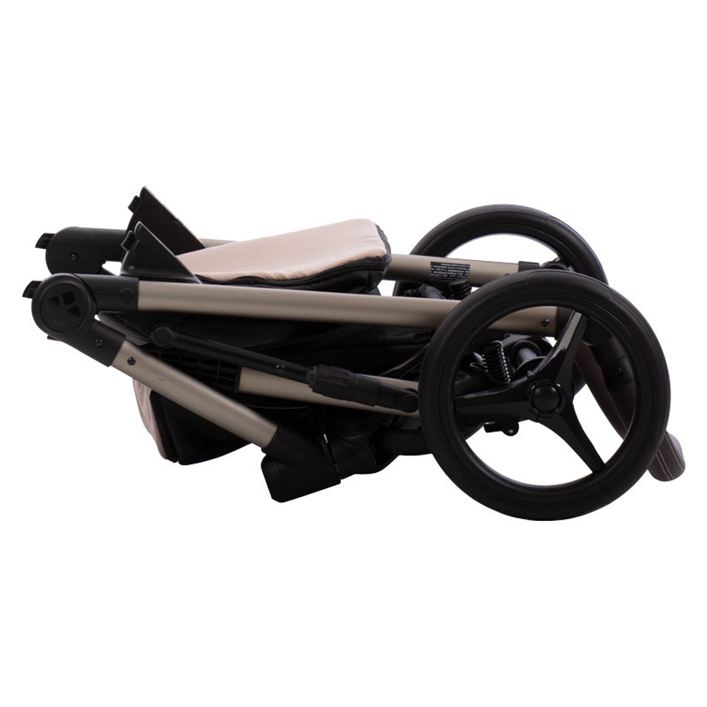 Детская коляска Bebetto Loren Sand 3 в 1 с автокреслом Avionaut Cosmo 02 бежевый