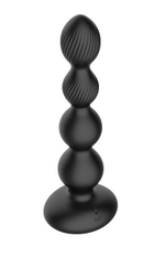 Анальная виброцепочка Secwell SW2046 с ротацией и ДУ, 17,7 см