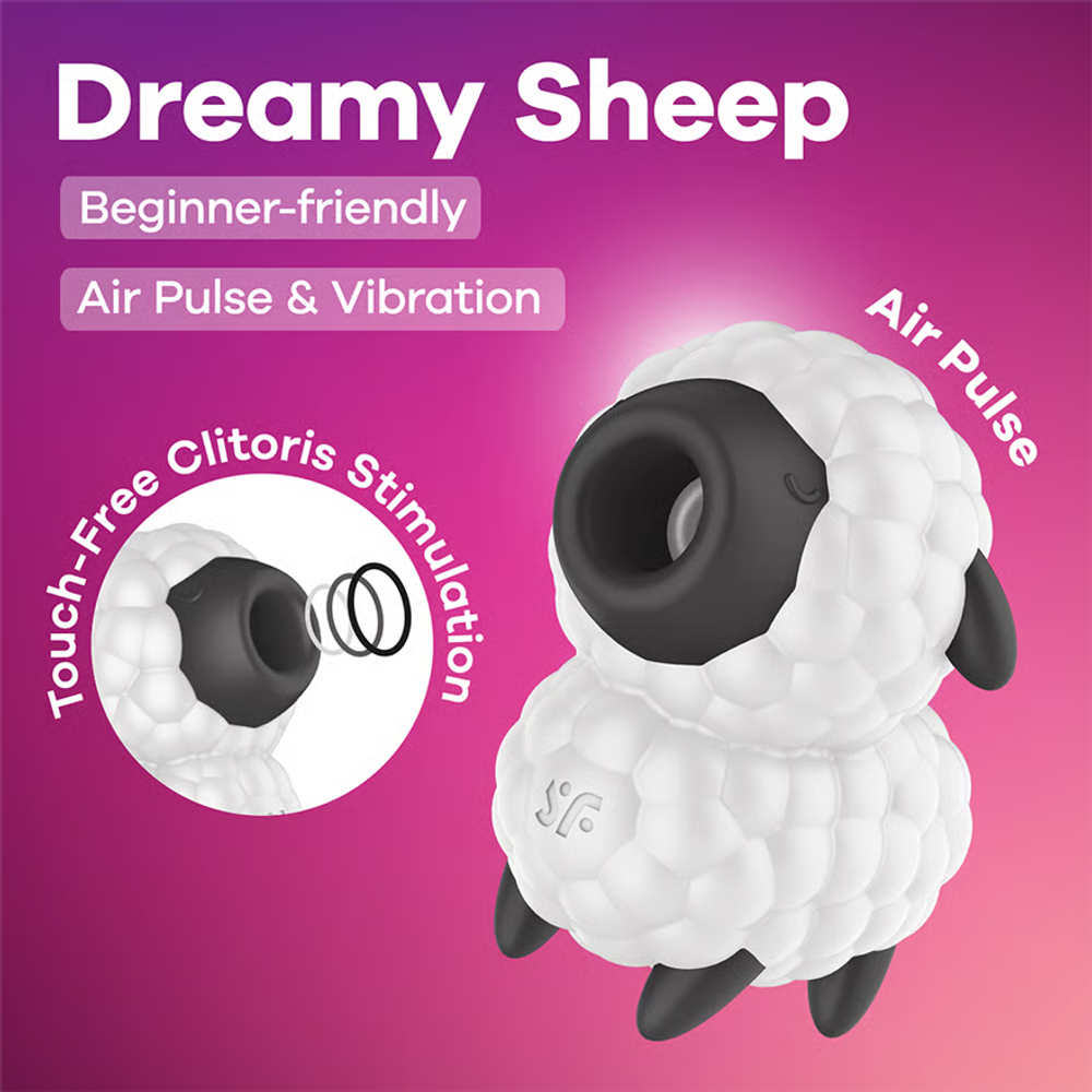 Satisfyer Dreamy Sheep - Вакуумно-волновой вибростимулятор