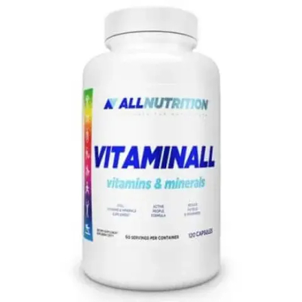 Allnutrition Vitaminall Витамины и минералы диетическая добавка, 120 капсул