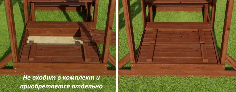 Детская площадка Цветок Romashka 7 Luxury