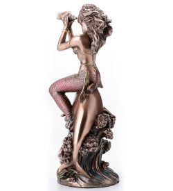Veronese WS-1336 Статуэтка «Русалка на дельфине»