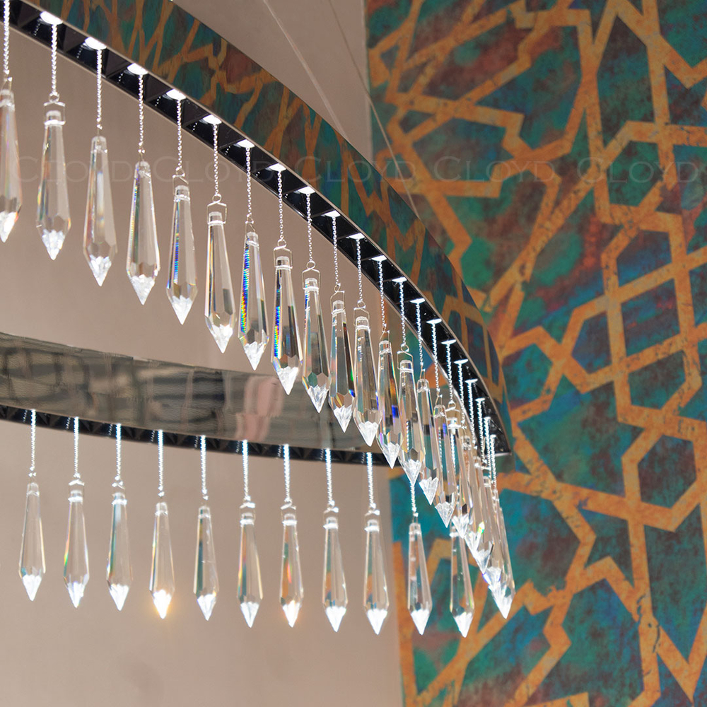 Люстра Cloyd MISIMA C1 / шир. 120 см - хром (арт.11265)