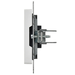 BRITE Заглушка с суппортом МЗ10-БрАБ арктический белый IEK