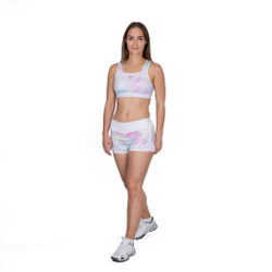Женские теннисные шорты BIDI BADU Sua Tech 2in1 Shorts Women - White, Pink