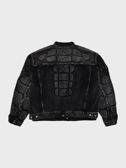 Джинсовая куртка Yeezy Gap Engineered by Balenciaga Unreleased Padded Black