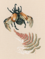 Коллекция:	Цветы / Насекомые¶Название по-английски:	Bug’s fly¶Название по-русски:	Полет жука¶Размер