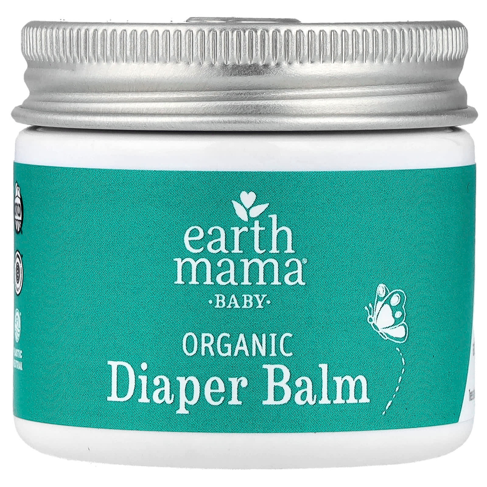 Earth Mama, Baby, органический бальзам для подгузников, 60 мл (2 жидк. Унции)