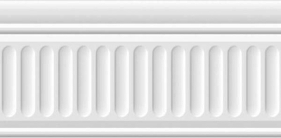 Бордюр Бланше 19048/3F белый структурированный