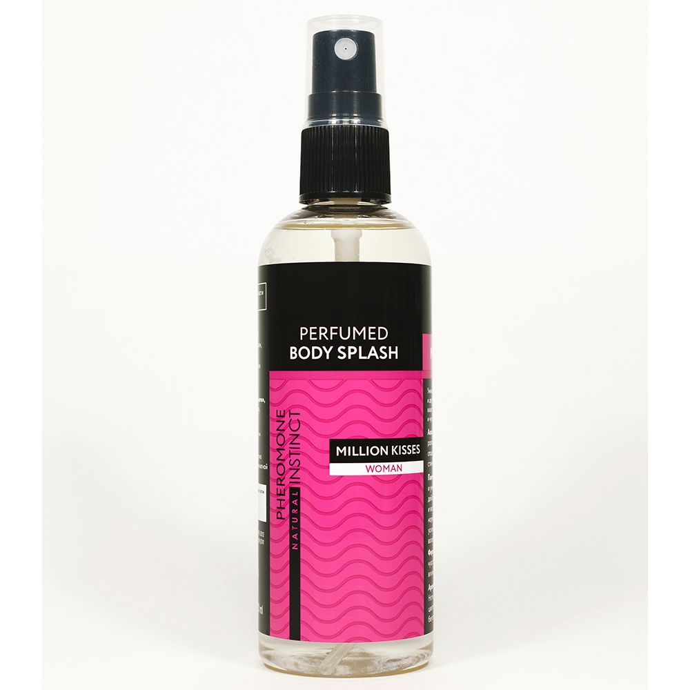 Парфюмированный спрей для тела Natural Instinct с феромонами Женский Million Kisses, 100 мл 31097