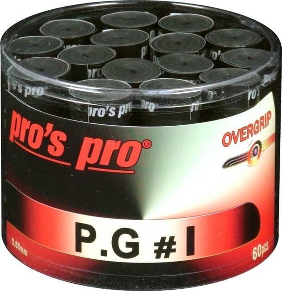 Теннисные намотки Pro&#39;s Pro P.G. 1 60P - black