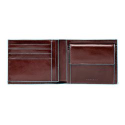 Кошелек мужской Piquadro Blue Square коричневый телячья кожа (PU1240B2/MO) 2