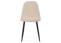 Стул на металлокаркасе Lilu white / black