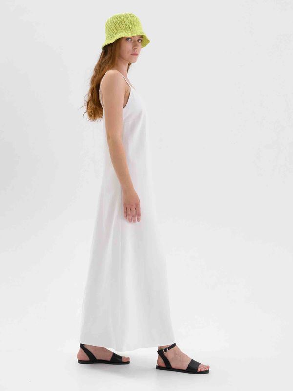 Платье-комбинация Белое - фото 3