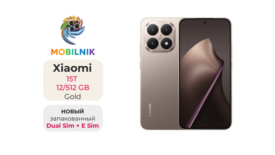 Xiaomi 15T 12/512GB Gold