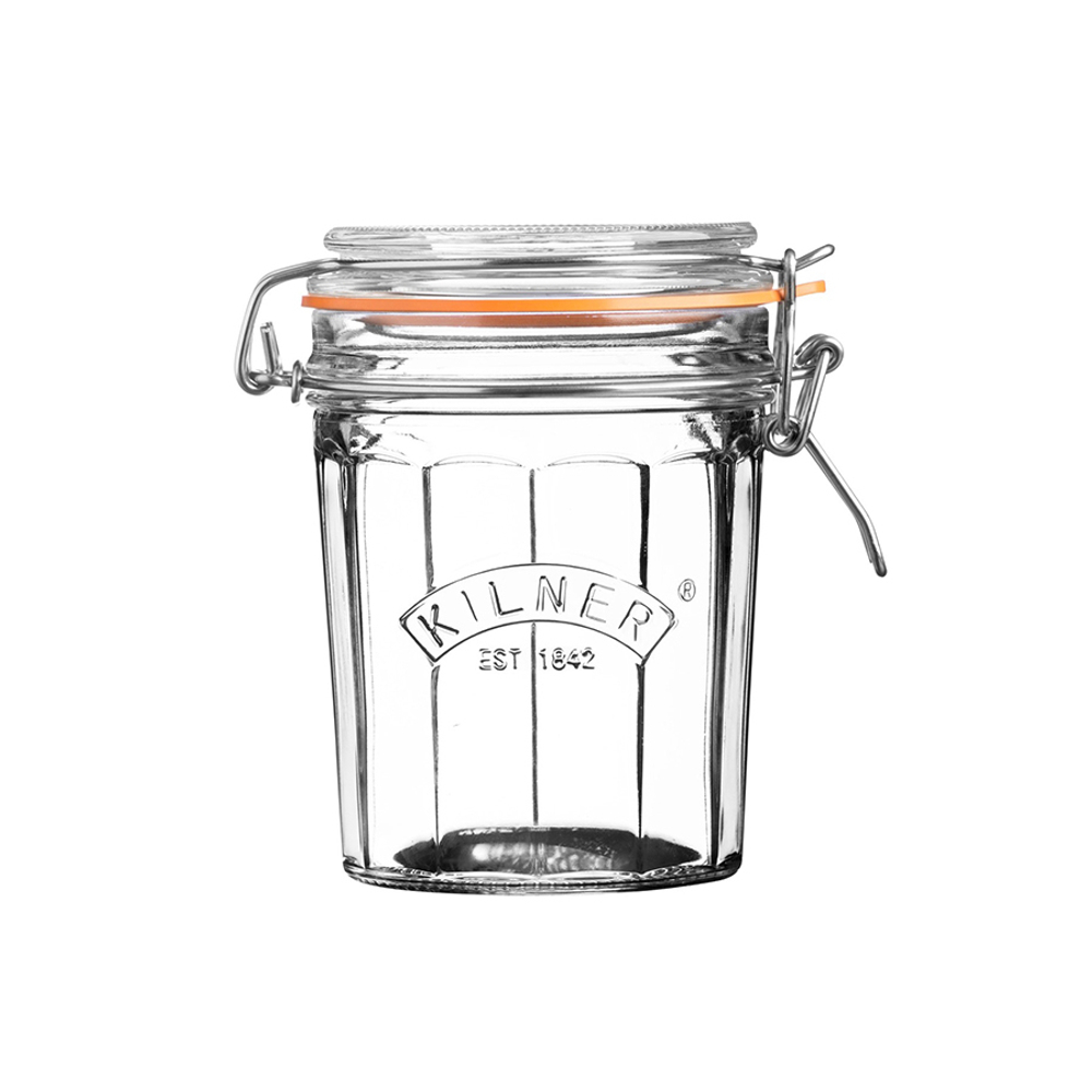 Банка гранёная Clip Top 450 мл Kilner