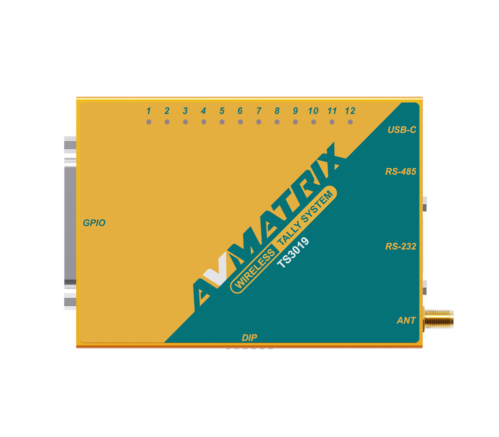 Комплект сигнализации AvMatrix TS3019-4 для 4-х камер, Tally