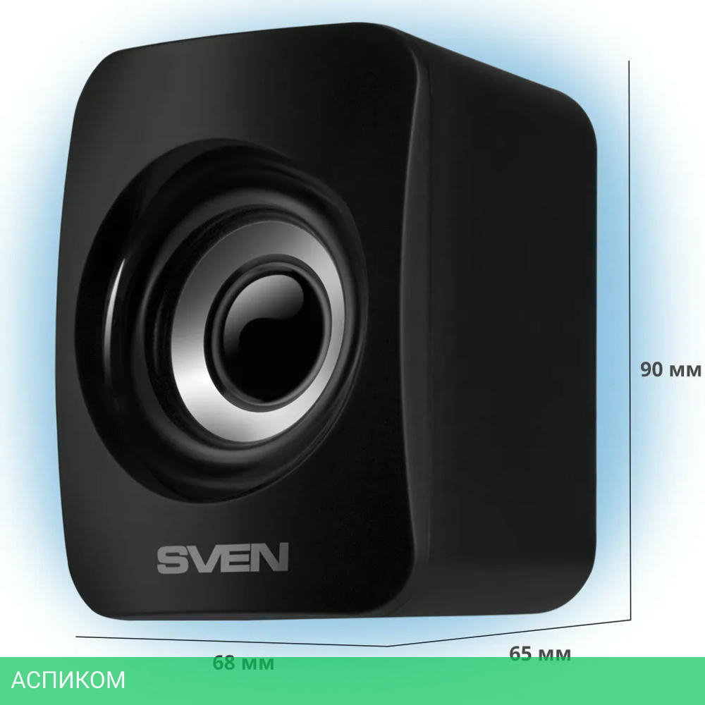 Акустика Sven 130 черный (SV-020224)