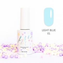 Гель-лак ТМ "HIT gel" №01 Light Blue, 9 мл