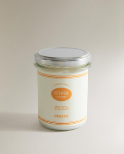 Zara Home Набор ароматических свечей (Vetiver Mango, Lemon Candied, Vanilla & Nut, Pistachio & Chocolate), растительный воск, 4 шт, подарочный