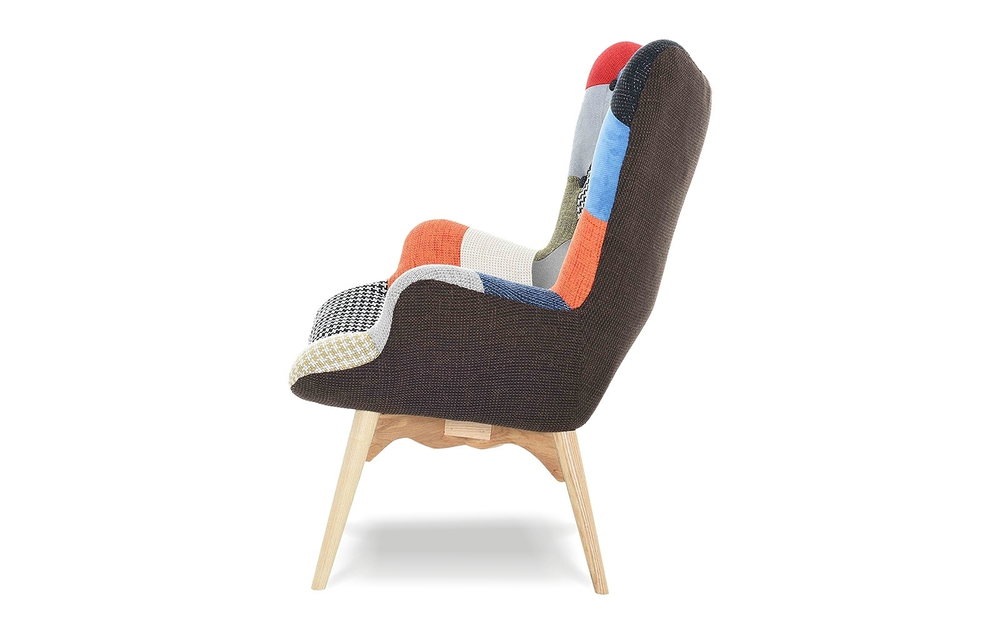 Кресло Contour DС-917(P) patchwork-лоскутный микс