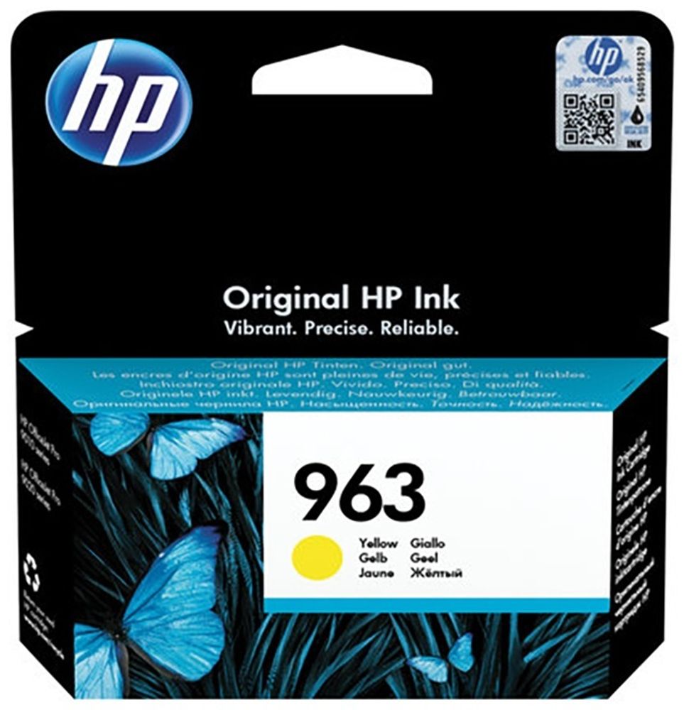 Картриджи HP 963 3JA25AE желтый